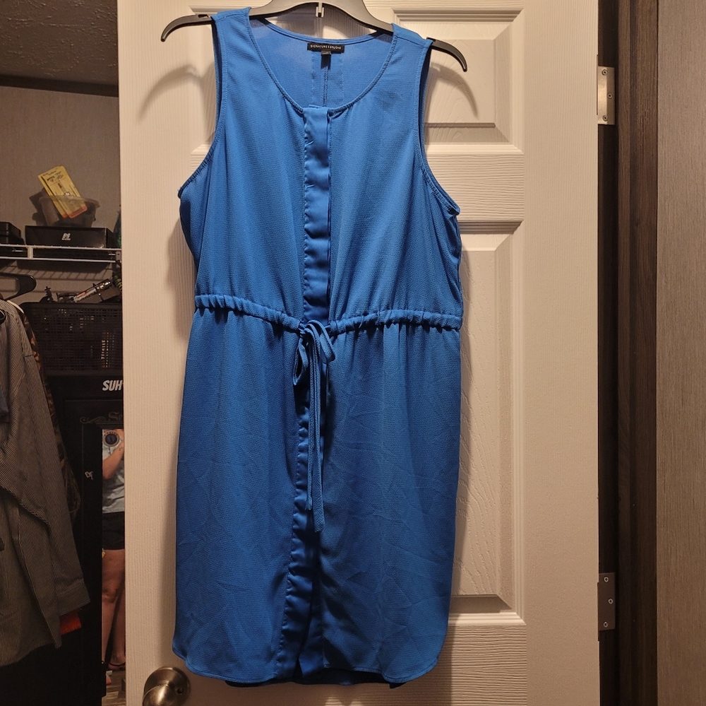 Large Signature I Studio Dress - Royal Blue